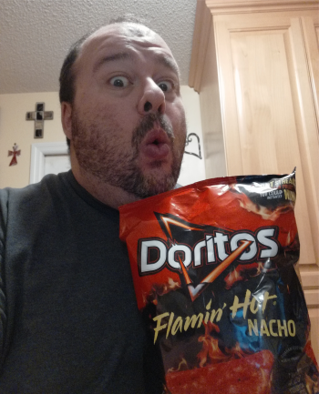 hot flamin nacho doritos review bowilliams