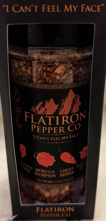 Review: Flatiron Pepper Co.'s I Can't Feel My Face dried pepper blend 